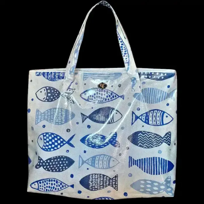 borsa artigianale in pvc adatta per il mare